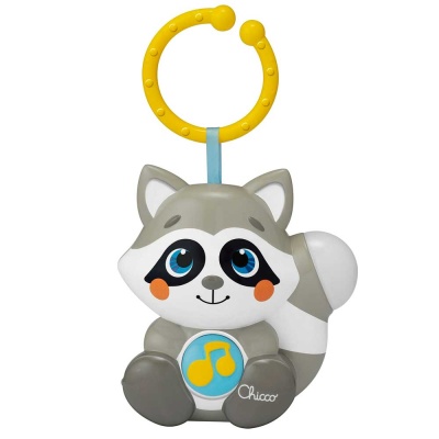 Игрушка подвеска-ночник Енот Клауди Chicco 00010065000000 1